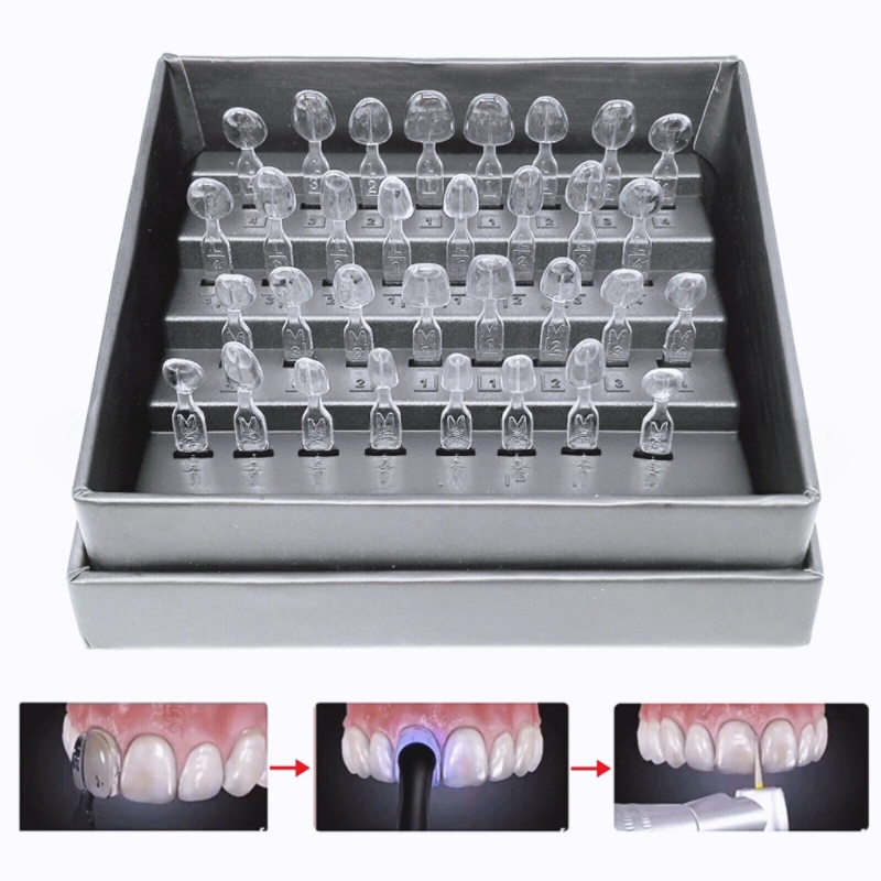 Teeth Whitening Moulds - 치과용 베니어 몰드 키트 32개/세트 복합