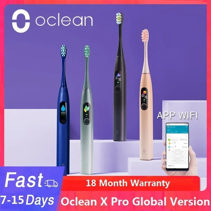 Teeth Whitening That Works - 오클린 X 프로 음파 전동 칫솔