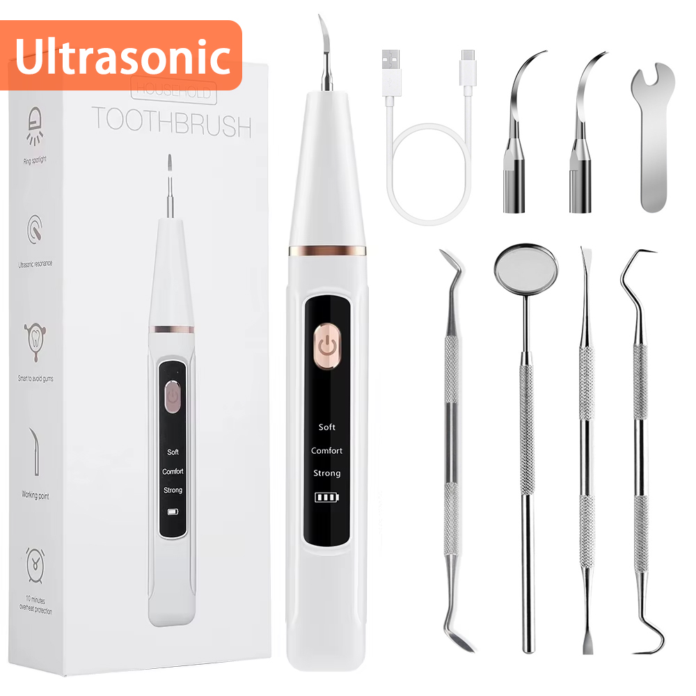 Teeth Whitening Kit Professional - 전기 초음파 치석 제거기 구강 치석