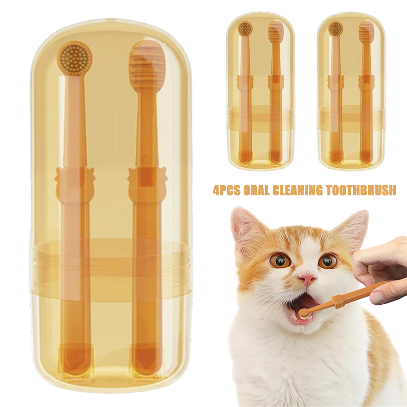 Teeth Whitening Kit - 치아 미백 개 고양이 실리콘 소프트