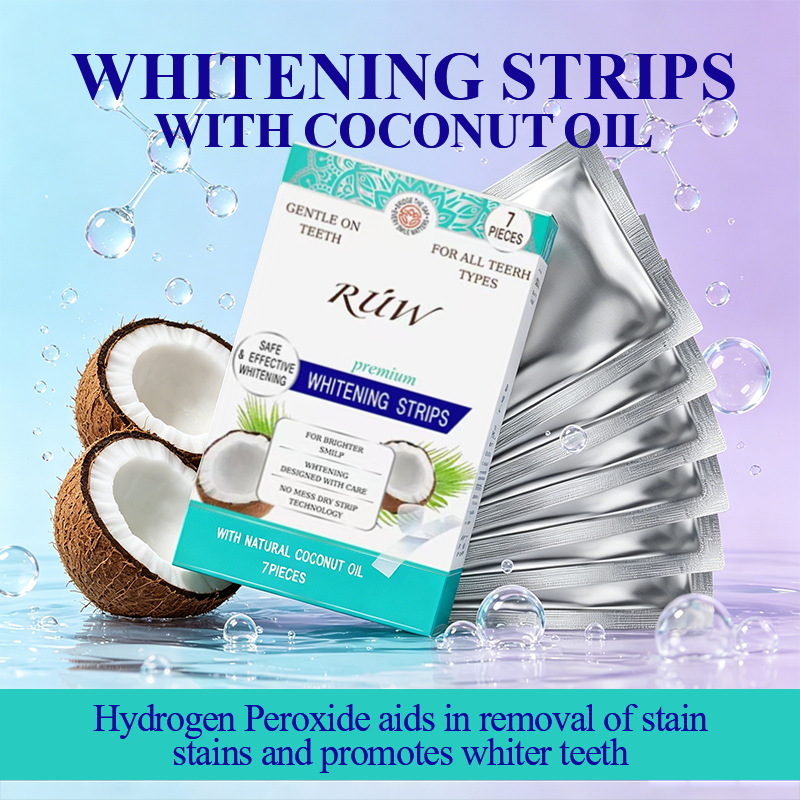 Teeth Whitening Kit - 치아 미백 스트립 키트 7일 트리트먼트