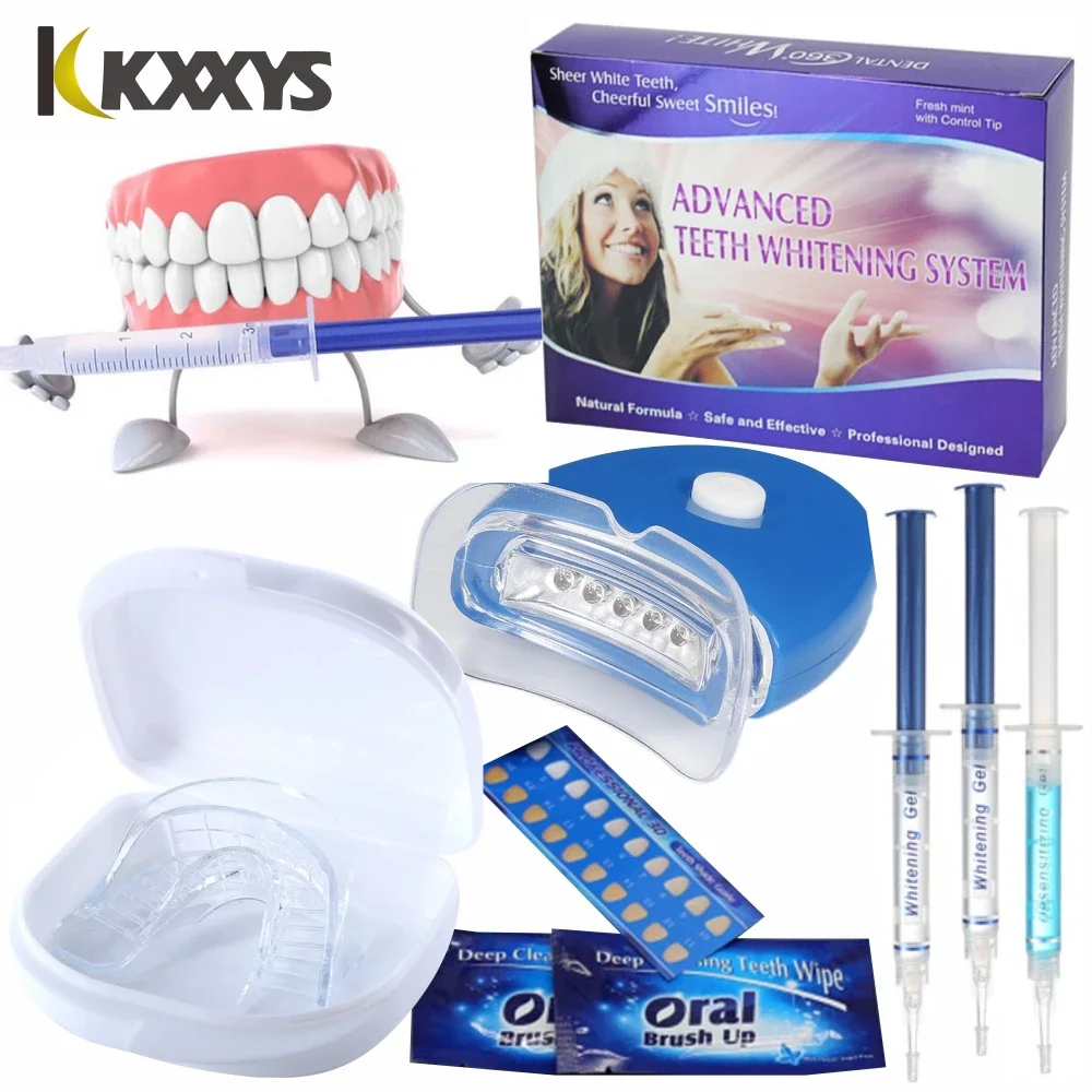 Teeth Whitening Kit - USB 급속 충전 수염 및 바디