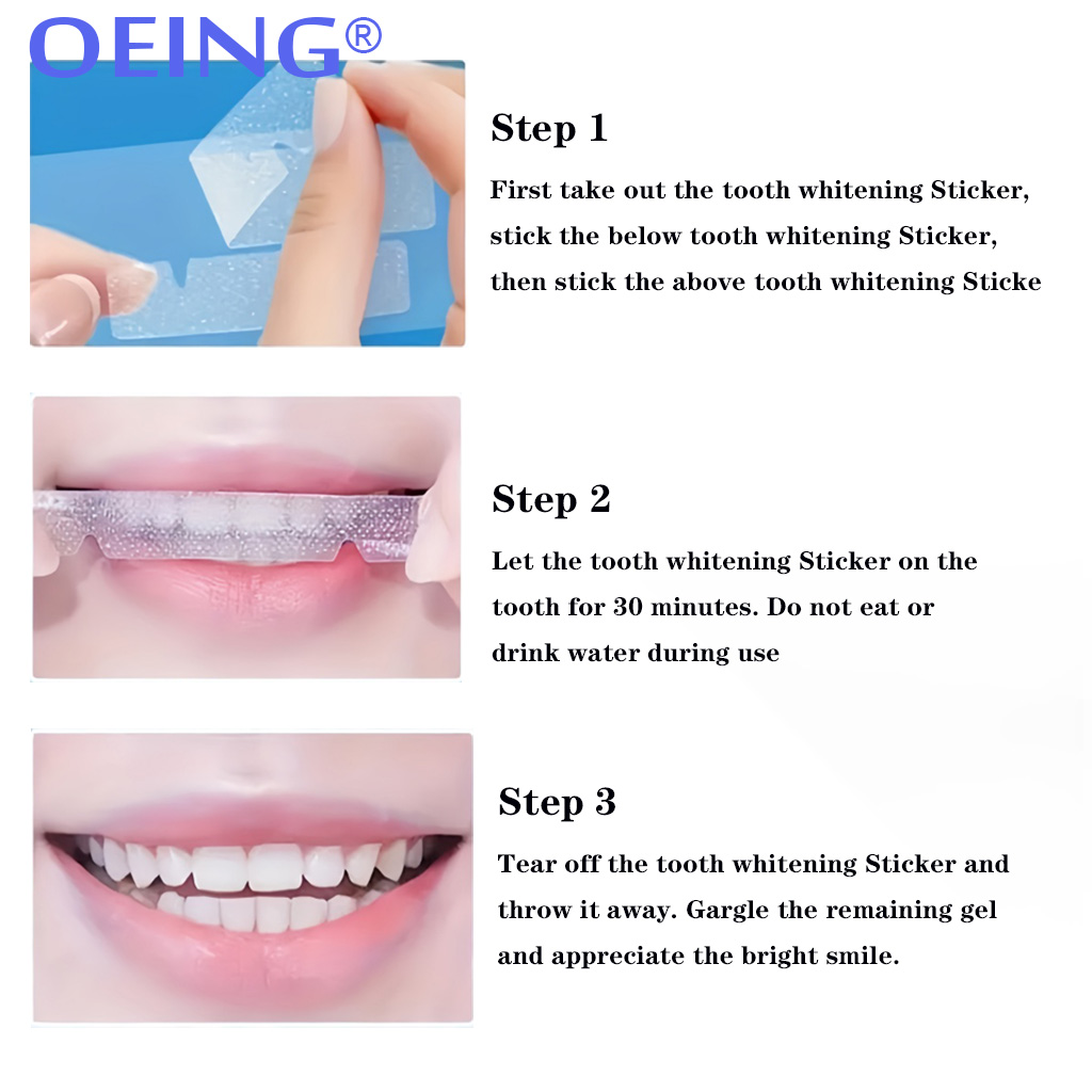 9D 5D 치아 미백 스트립 14/28쌍 흡연 및 커피 - Teeth Whitening Kit 리뷰 및 가격