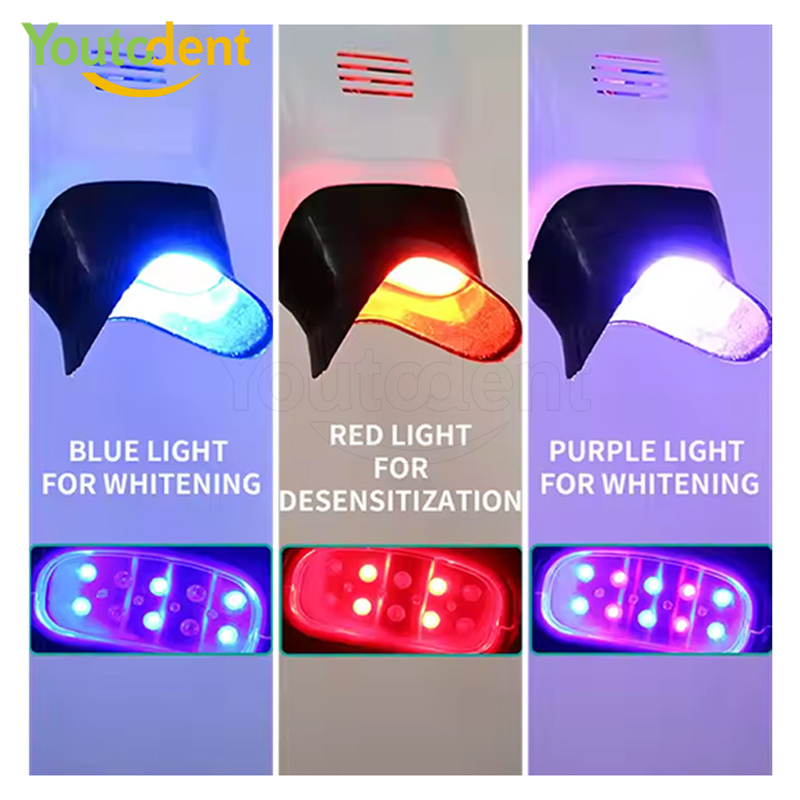 전문 치과용 3색 광 램프 치아 미백기 미백 촉진 장치 - Teeth Whitening Led Light 리뷰 및 가격