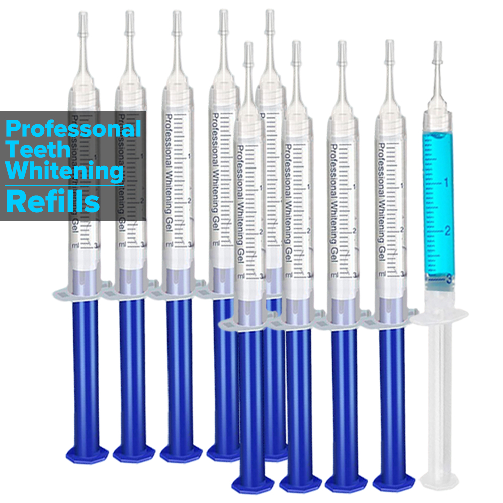 치아 미백 젤 리필 주사기 치아 미백 젤 인비스알라인  - Teeth Whitening Gel Refills 리뷰 및 가격