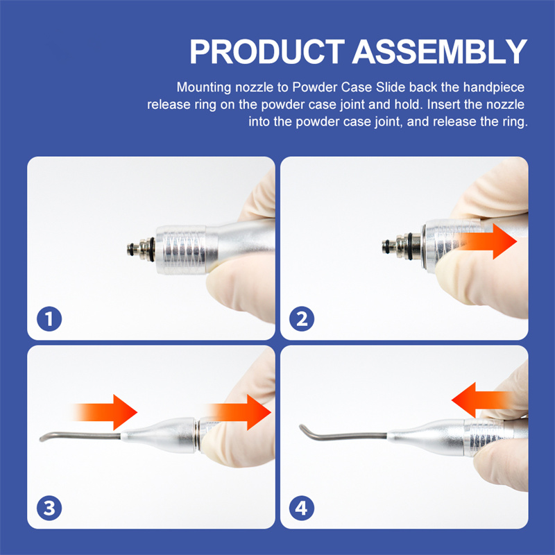 치과용 에어폴리셔 샌드블라스팅 에어 프로피젯 에어 워터 - Teeth Whitening Kit Professional 리뷰 및 가격