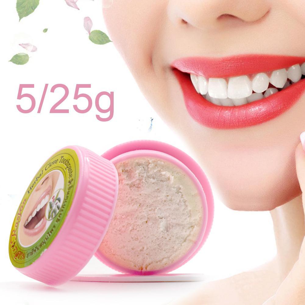 1개 천연 라시안 허브 클로브 태국 치약 치아 미백 치 - Teeth Whitening Thailand 리뷰 및 가격