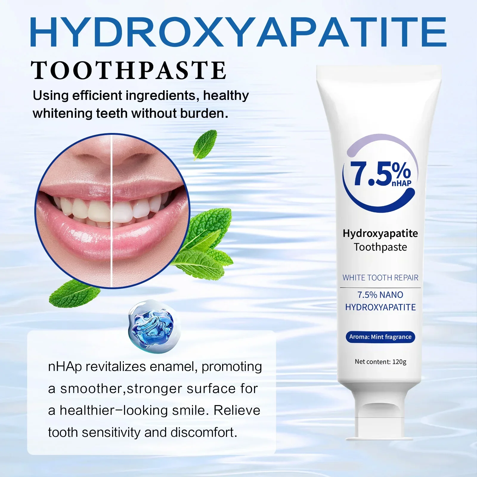 치약 & 미백 펜 키트 - 하이드록시아파타이트 에나멜  - Teeth Whitening That Works 리뷰 및 가격