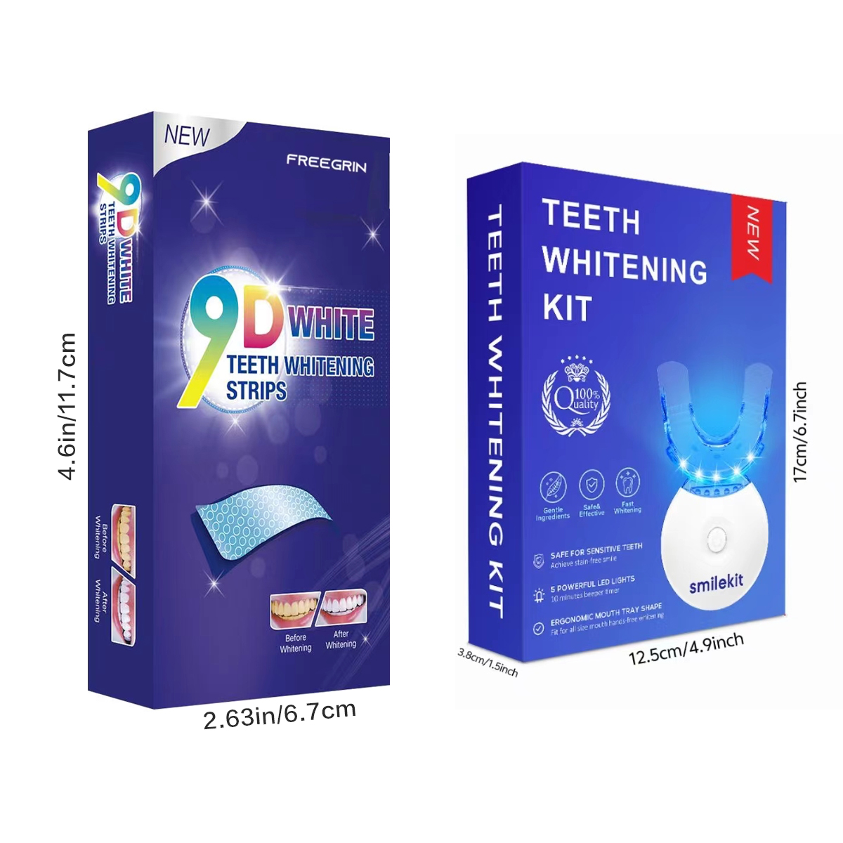 치아 미백 키트 - LED 조명 치아 미백제 5개, 마 - Teeth Whitening Kit 리뷰 및 가격