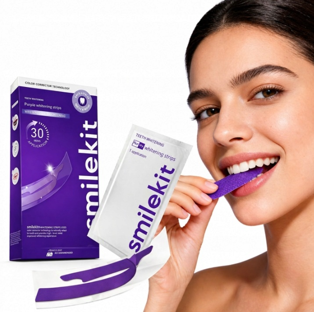 7/14 쌍 치아 패치 세트 SmileKit 브랜드 치 - Teeth Whitening Kit 리뷰 및 가격