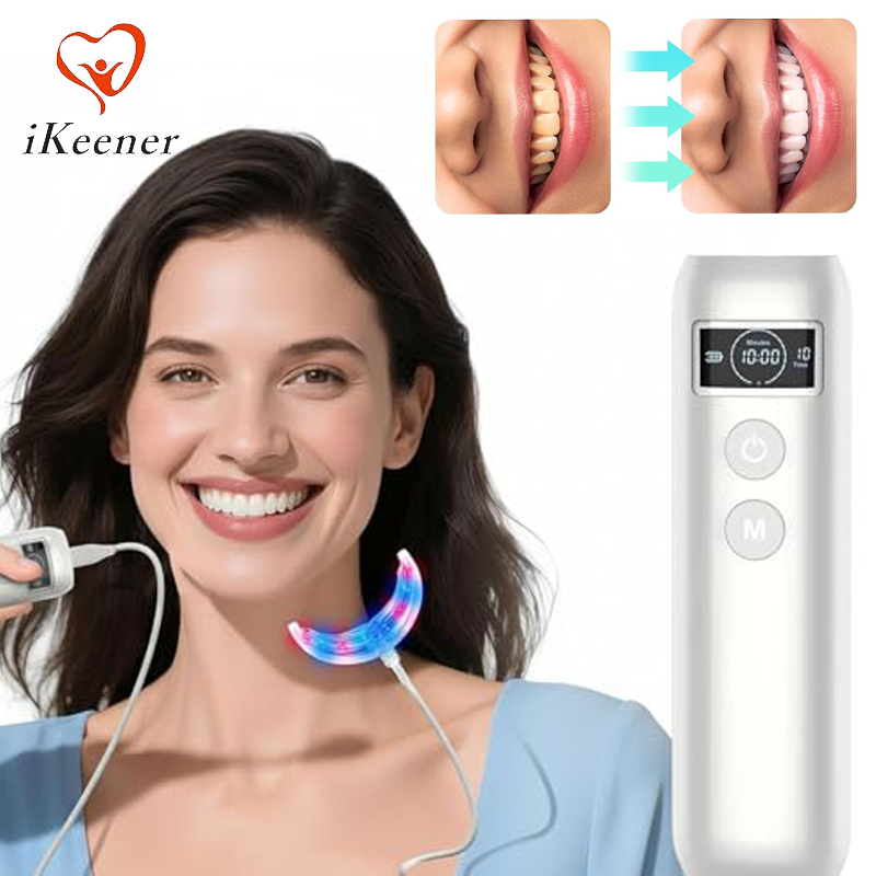 치아 미백 촉진기 16 LED 레드 블루 강화 조명 트 - Teeth Whitening Kit 리뷰 및 가격