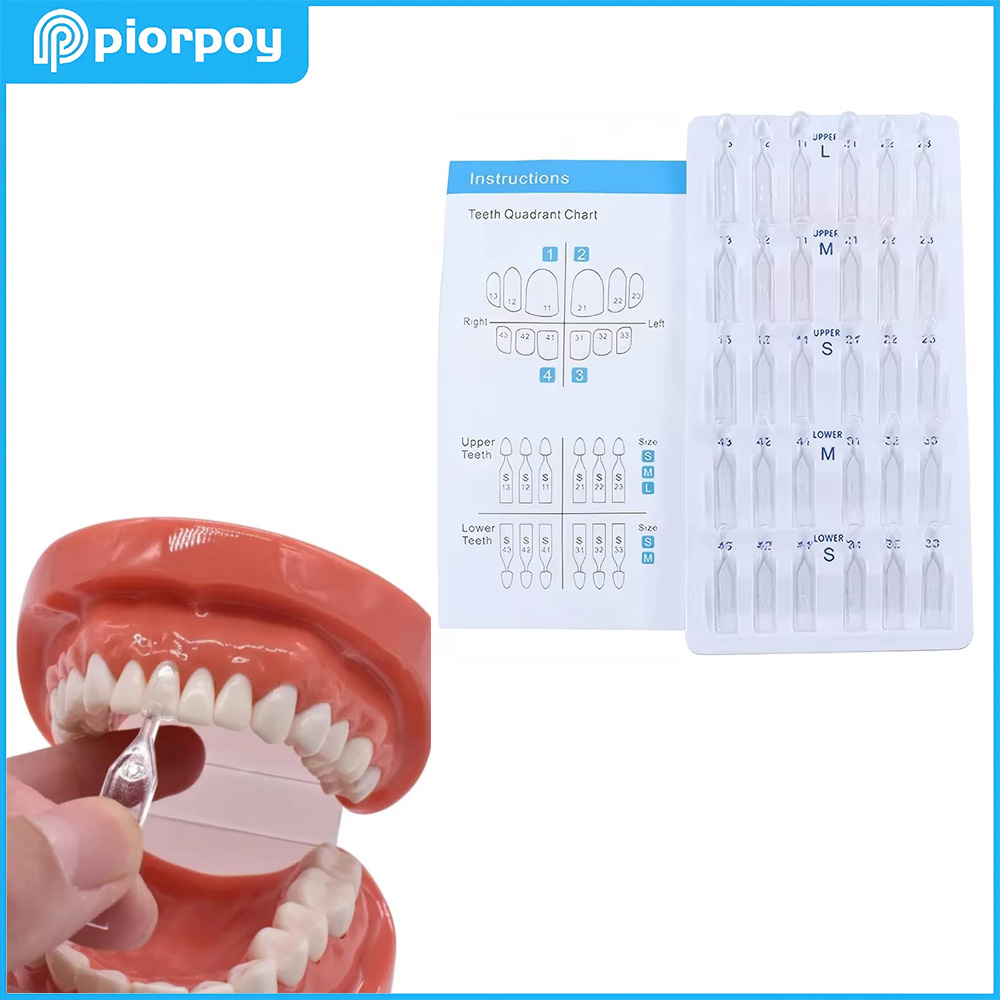 PIORPOY 치과 복합 수지 베니어 금형 30 개/상 - Teeth Whitening Moulds 리뷰 및 가격