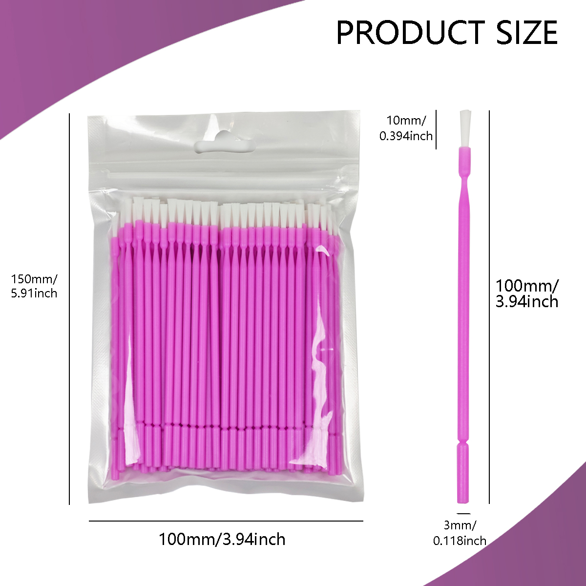 100Pcs 치과용 일회용 마이크로 브러시 어플리케이터 - Teeth Whitening Kit Professional 리뷰 및 가격
