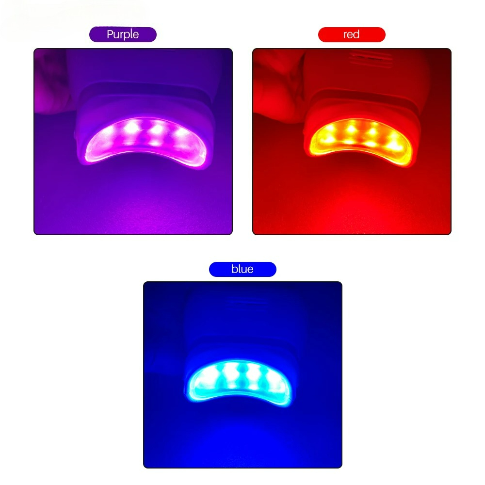 조절 가능한 3색 LED 치아 미백 촉진기 치과용 냉광 - Teeth Whitening Led Light 리뷰 및 가격