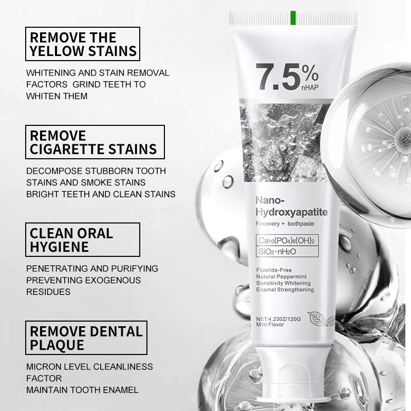 7.5% 하이드록시아파타이트 프로바이오틱 미백 치약 에 - Teeth Whitening That Works 리뷰 및 가격