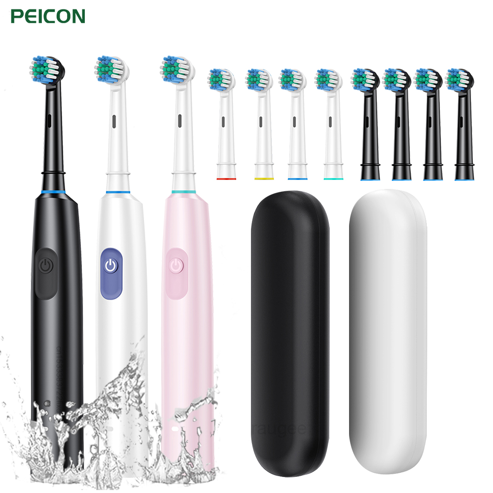 전기 회전 칫솔 4/8pcs 리필 교체 헤드가있는 성인 - Teeth Whitening Gel Refills 리뷰 및 가격